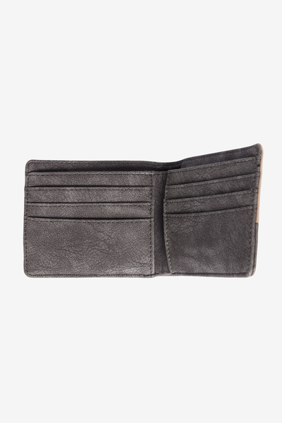 AC&Co / Altınyıldız Classics Men's Mink-Anthracite Wallet with Gift Box and Card Compartment
