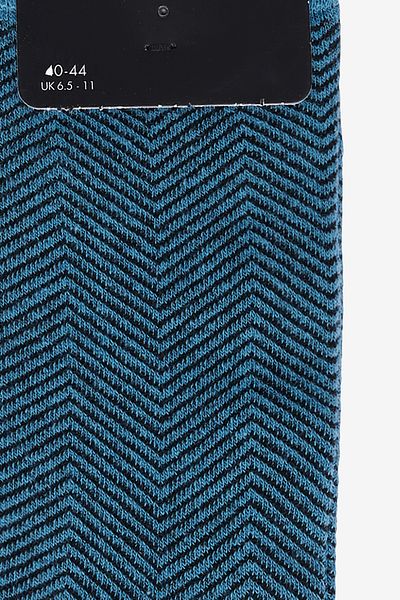 ALTINYILDIZ CLASSICS Ανδρικές κάλτσες με μοτίβο βενζίνης-navy μπλε