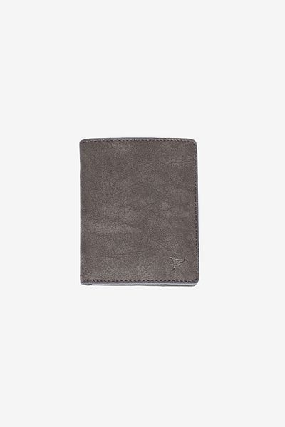 AC&Co / Altınyıldız Classics Men's Anthracite Special Gift Boxed Wallet with Card Compartment