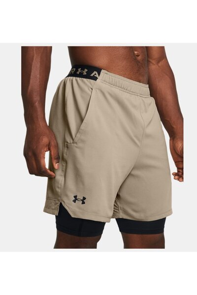 Under Armour Erkek UA Vanish Dokuma 2’si 1 Arada Şort 1373764-203