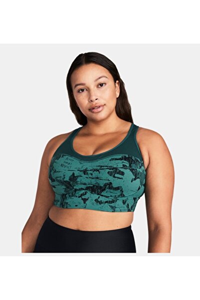 Under Armour Kadın Project Rock Infinity Let's Go LL Baskılı Sütyen 1384161-722