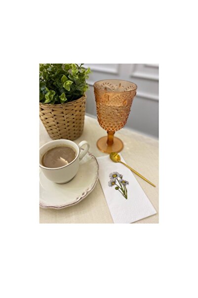 busrasdesign ديزي سبرينج منديل العرض 16 قطعة