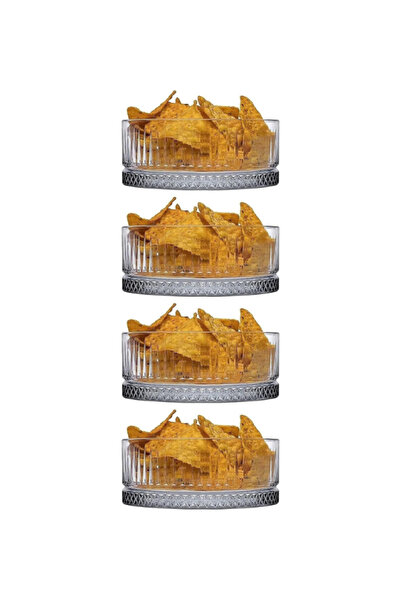 Paşabahçe مجموعة وعاء رقائق الوجبات الخفيفة من إليسيا530042 510 سي سي 4 قطع