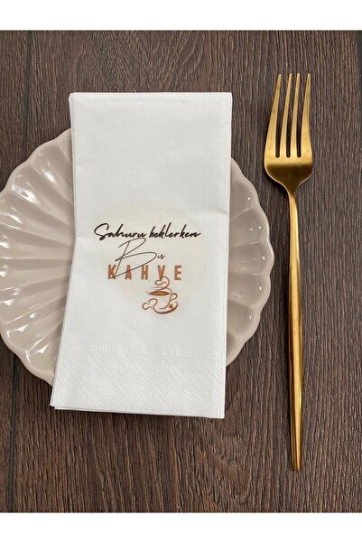 busrasdesign صحارى في انتظار المنديل المطبوع 16 قطعة