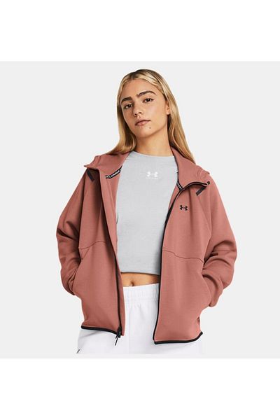 Under Armour Γυναικείο UA Unstoppable Fleece Ολόσωμο φερμουάρ 1379842 -696