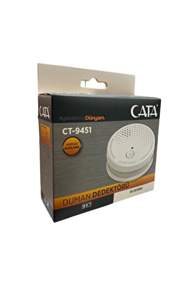 Cata Pilli Duman Dedektörü(ALARMI) Pil Çıkmaz Içinden