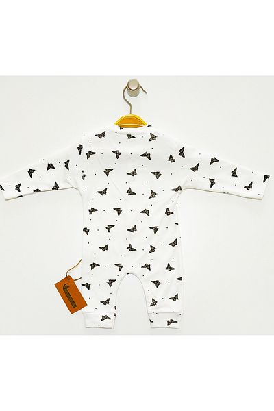 nc gift Cotton Interlock Front Snaps Baby Jumpsuit Without Booties