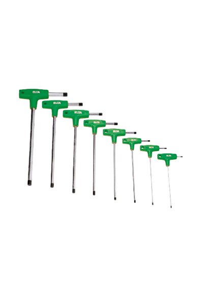 Elta 4922 T Tipi 8'li Alyan Anahtar Takımı