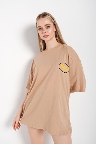 Adrift Majica sa logotipom od mink materijala, nadam se