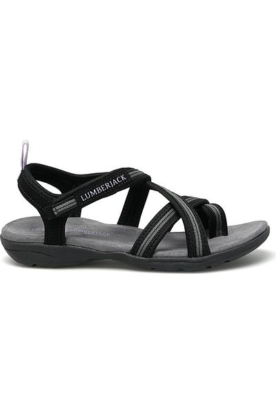 lumberjack Alısa Black Color Women's Sports Sandals