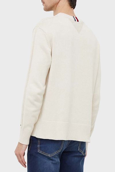 Tommy Hilfiger Cotton Regular Fit Crew Neck Sweater Men's Pullover MW0MW33505 AEF