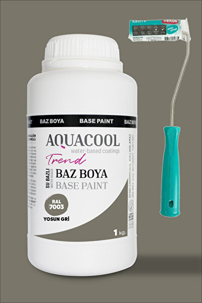 Aquacool Trend Çok Amaçlı Geri Dönüşüm Boyası - Akrilik Boya - Baz Serisi 1 Kg
