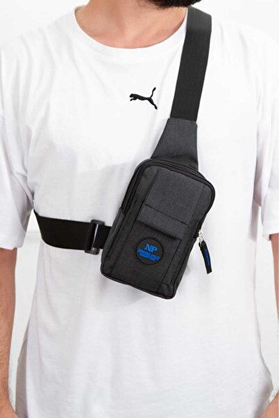 YOGII Catu Model Mini Geantă de umăr pentru bărbați cu compartiment pentru te...