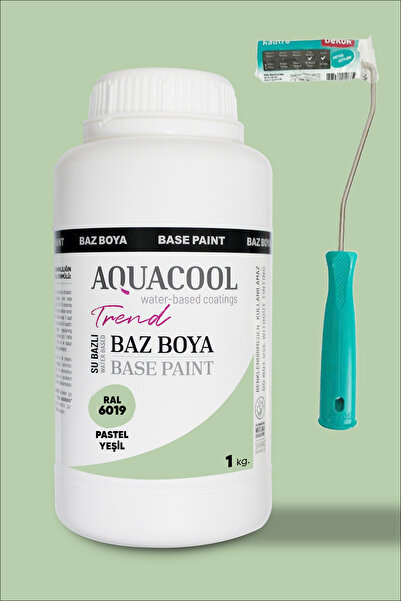 Aquacool Trend Çok Amaçlı Geri Dönüşüm Boyası - Akrilik Boya - Baz Serisi 1 Kg