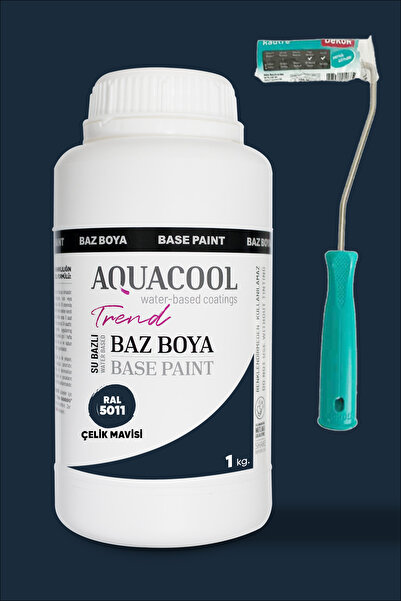 Aquacool Trend Çok Amaçlı Geri Dönüşüm Boyası - Akrilik Boya - Baz Serisi 1 Kg