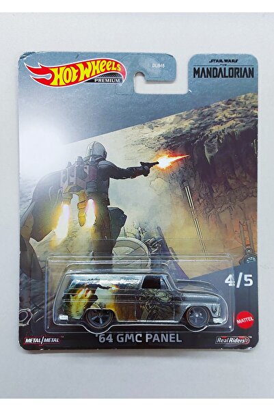 HOT WHEELS Premium '64 GMC Panel - STAR WARS The Mandalorian Model Araba