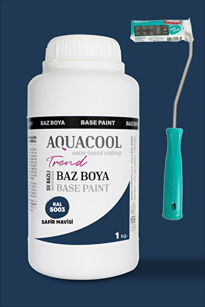 Aquacool Trend Çok Amaçlı Geri Dönüşüm Boyası - Akrilik Boya - Baz Serisi 1 Kg