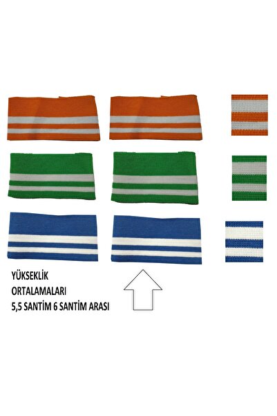 U5 FASHION 6 adet triko kol bandı seti hobi malzemesi terzi seti detaylar res...