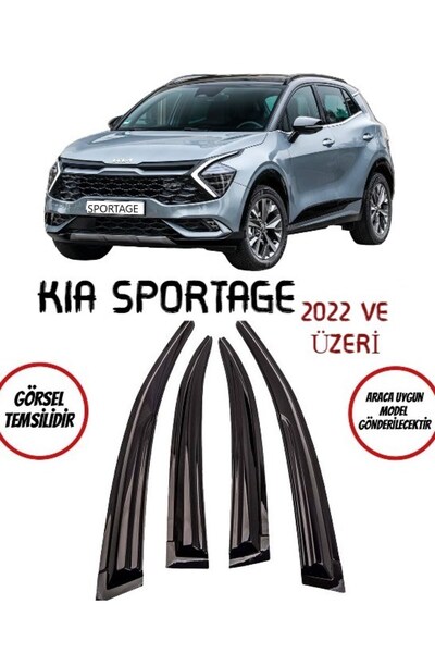 BALP Kia Sportage Cam Rüzgarlığı 4-lü 2022 Ve Üzeri Takım
