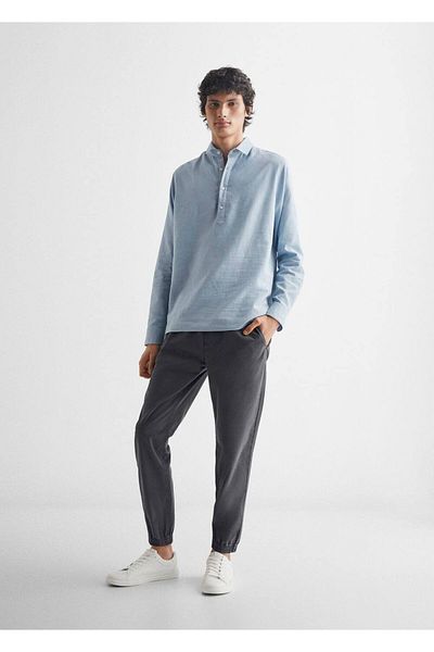 Mango Teen Tricou Albastru Pentru Copii