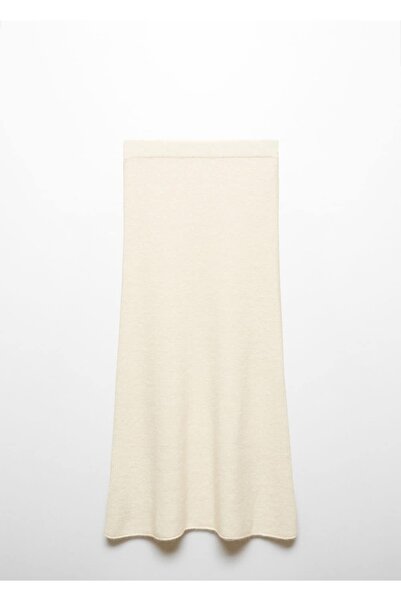 MANGO Woman Langer Strickrock