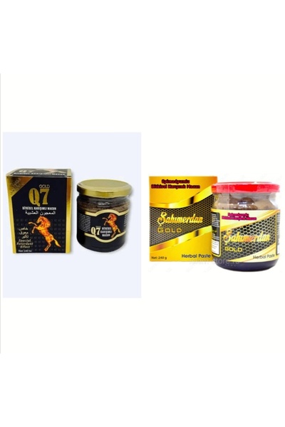 Genel Markalar Gold Bitkisel Karışımlı Macun 240 Gr + Gold Q7 Bitkisel Karışı...