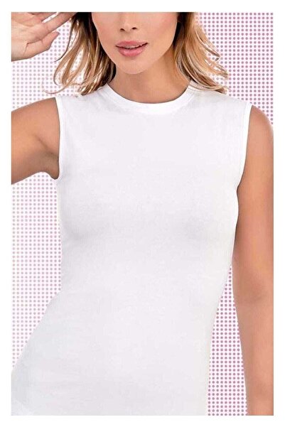 URBAN BOLD طاقم الرقبة بلا أكمام الجسم المرأة البيضاء