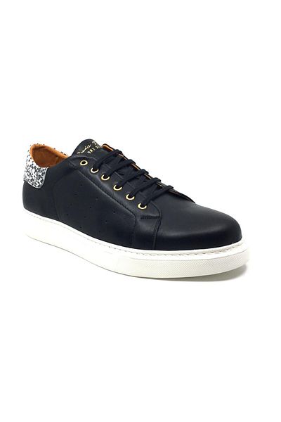 Çetintaş Orthopedic Genuine Leather Men's Sneakers - New Season Comfortable Casual Shoes 45-50
