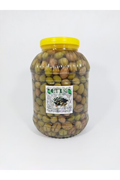 etik yerli ürünler Memecik Cinsi Dilme Tatlanmış Zeytin 5 Kg