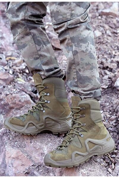 KOCAMANLAR Scooter Αδιάβροχες Στρατιωτικές Ειδικές Επιχειρήσεις Τακτικές Μπότες KHAKI