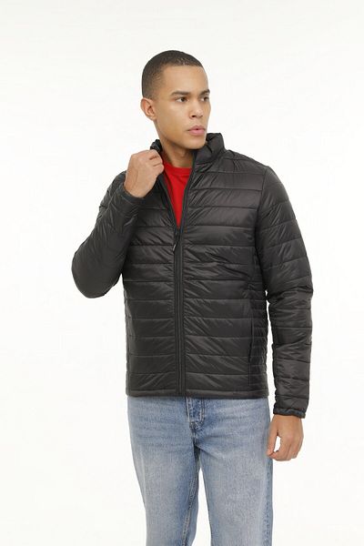 Kinetix MB BASIC PADDED COAT 3PR Μαύρο Ανδρικό Παλτό