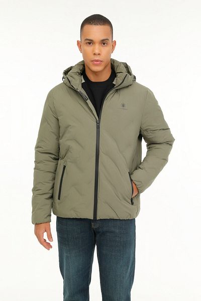 lumberjack Ανδρικό κοντό παλτό ML HENRY 2SN17 3PR Khaki