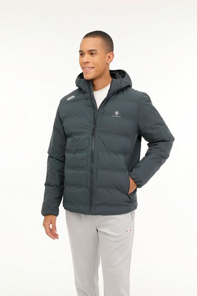 lumberjack Ανδρικό κοντό παλτό ML ACELIN COAT 3PR Petrol