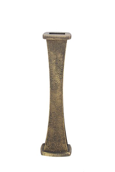HobiMax 60 cm Decorative Thin Waisted Vase - Italian Gold Antique
