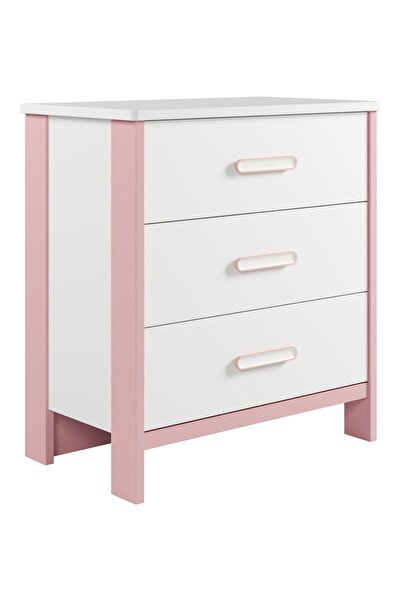 Meltem Smart Cozy Pembe Çocuk Odası Şifonyer