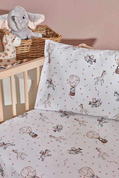 Karaca Home Baby Safari Pillow Sheet Set