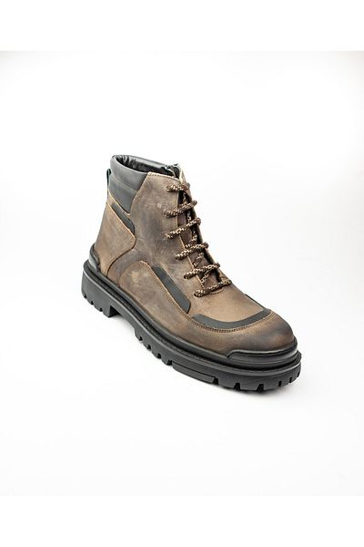JAMES FRANCO 9340 Καφέ Crazy Leather Ανδρικές Μπότες