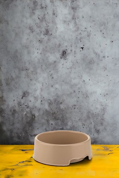 Comprox 500 ML Practical Use CREAM Mantus16 Cat, Dog Food and Water Container - 4 Colors