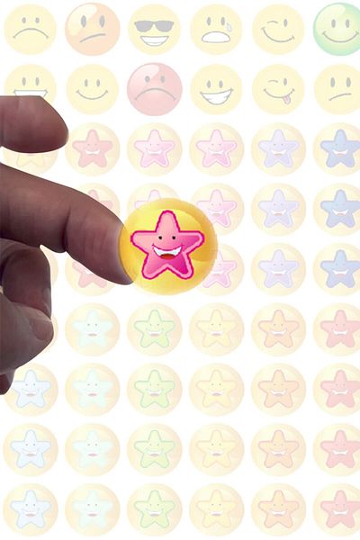 Baskı Life Αυτοκόλλητο εργασιών Emoji Αγγλικά Αυτοκόλλητο Δάσκαλος Καλά κάνατε Ετικέτες Wery Good 210 τμχ