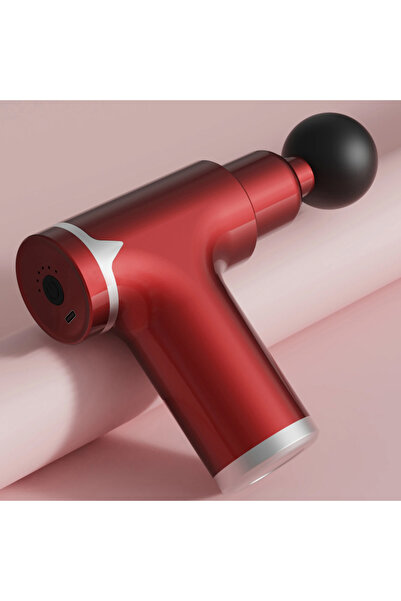 Coverzone Masaj Aleti Kas Masaj Tabancası 6 Kademeli Type-C Hızlı Şarj Girişl...