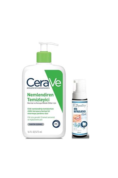 CeraVe Nemlendiren Temizleyici 473 ml - Diş Beyazlatıcı Köpük Hediye