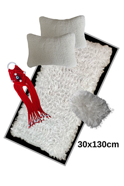 TUSBA MARKET Renault Toros Broadway Tofaş Doğan Şahin El Örgüsü Torpido Örtüsü (30x130cm) / Araç Oto Aksesuar