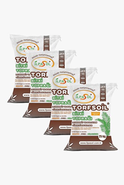 ilpasol Torfsoil Fidan Fide Saksı Çiçek Dikim Harcı 6lı Mix Karışımlı 25 Kg- ...