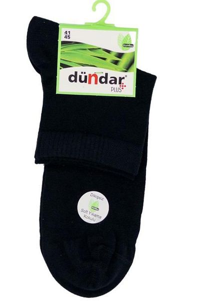 Dündar Çorap МЪЖКИ БАМБУКОВИ БОТИ PLUS, ЧЕРНИ, 6 ЧАСТ, 4131