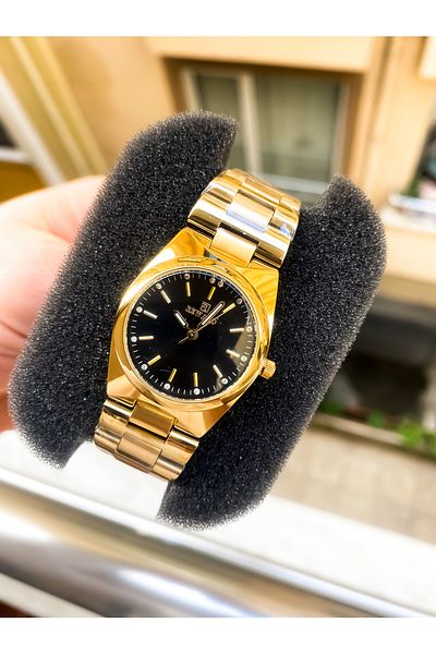 Reward gold steel women's wristwatch waterproof