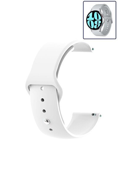 Tagomoon Samsung Galaxy Watch 6 40mm / 44mm Uyumlu Kordon Yumuşak Dokulu Esne...