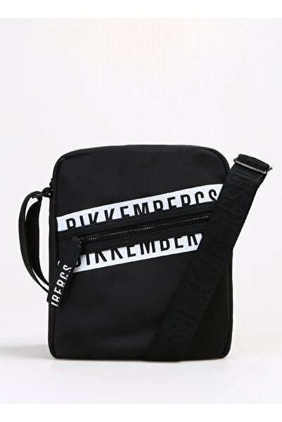 DIRK BIKKEMBERGS Siyah Erkek 22x25x6 cm Postacı Çantası BKBO00285P