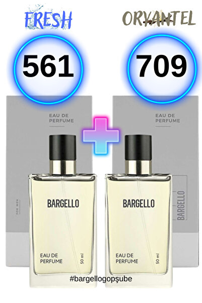 Bargello 561 Freh 50 ml Edp 709 Oriental Erkek Parfüm Seti