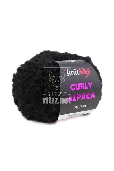knitme Knit Me Curly Alpaca KC12 Σαφράν