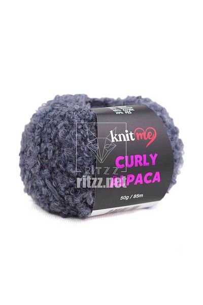 knitme Knit Me Curly Alpaca KC07 Denim